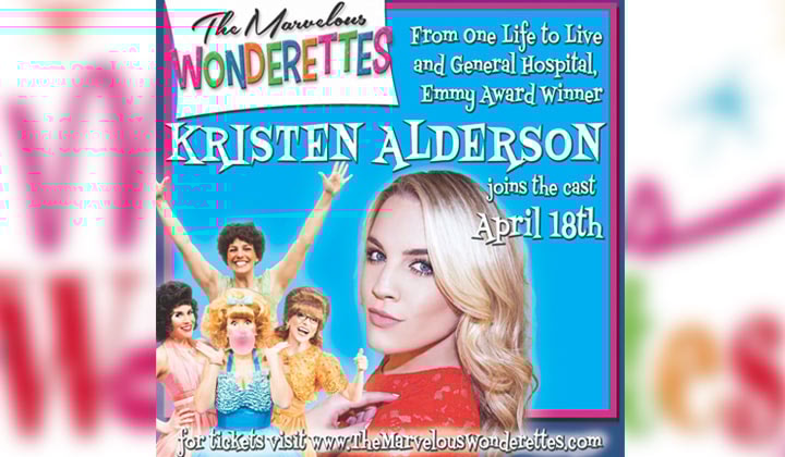 Kristen Alderson and the cast of the Marvelous Wonderettes