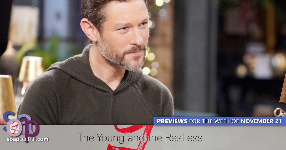 The Young and the Restless Previews and Spoilers for November 21, 2022