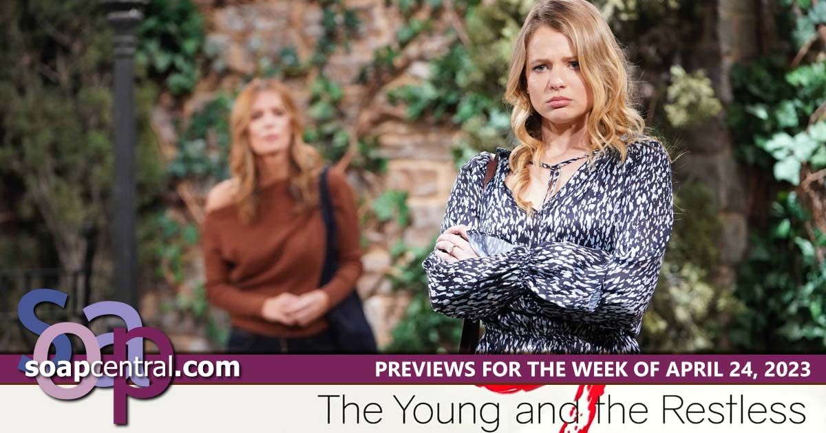 The Young and the Restless Previews and Spoilers for April 24, 2023