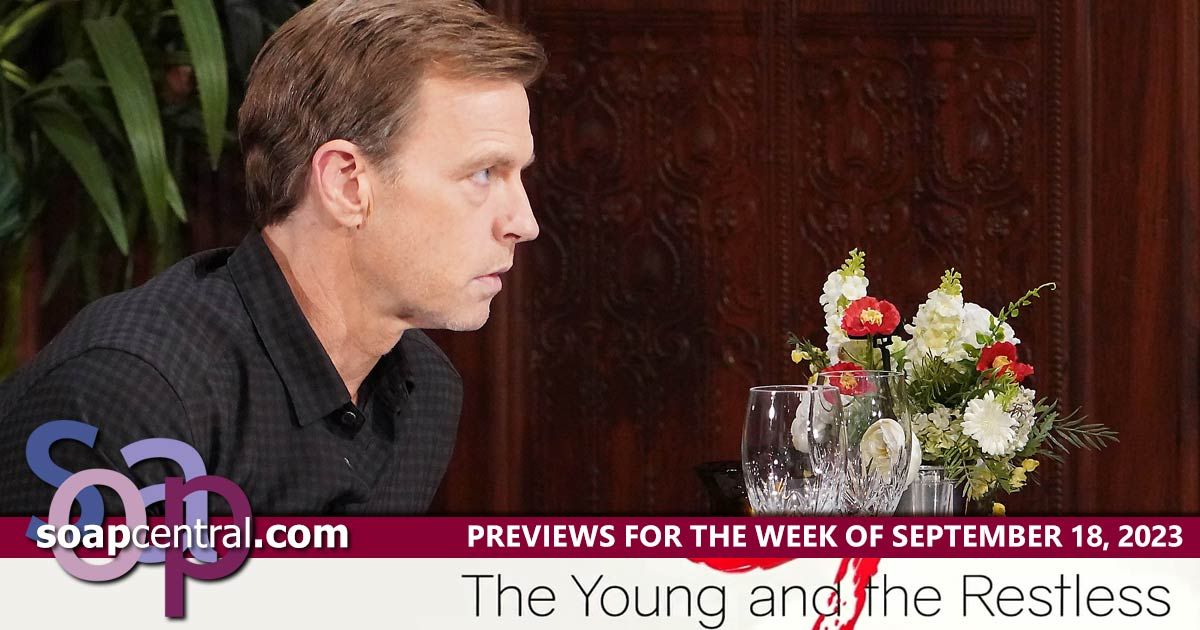 The Young and the Restless Previews and Spoilers for September 18, 2023