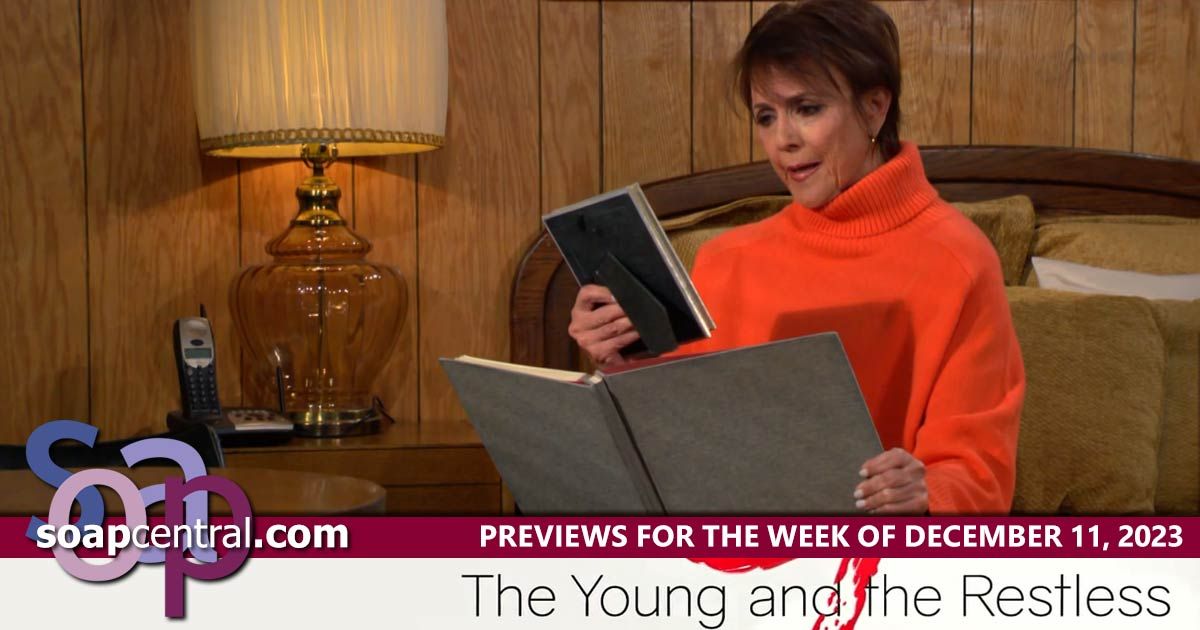 The Young and the Restless Previews and Spoilers for December 11, 2023