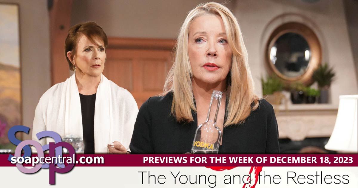 The Young and the Restless Previews and Spoilers for December 18, 2023