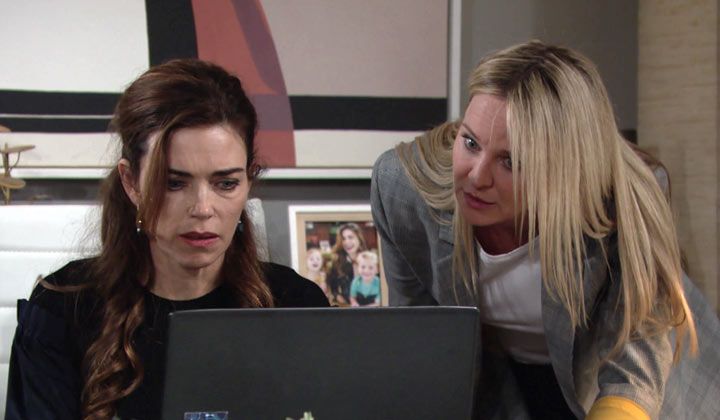 Victoria and Sharon receive an email they don