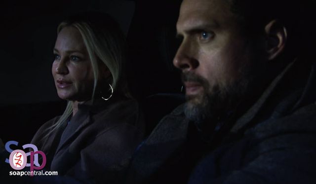 Image 2: Nick and Sharon frantically search for Faith